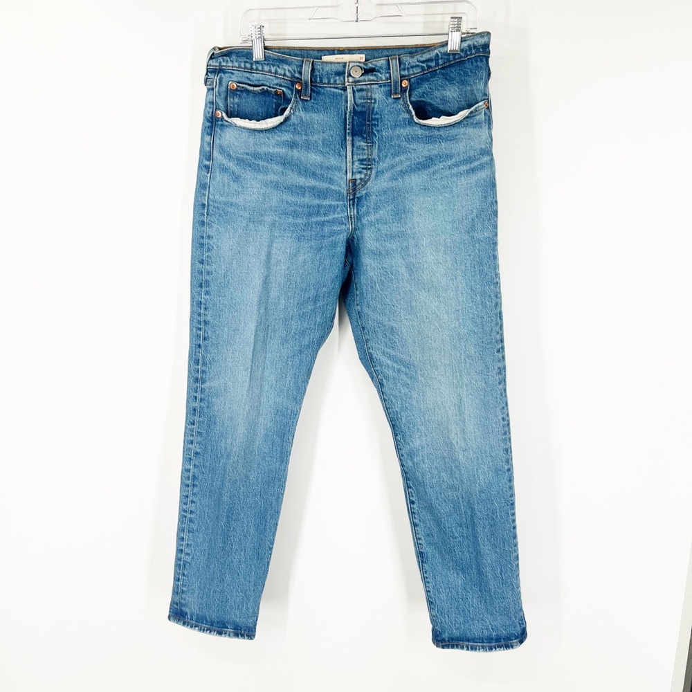 Levi’s Wedgie Button Fly Jeans High Rise